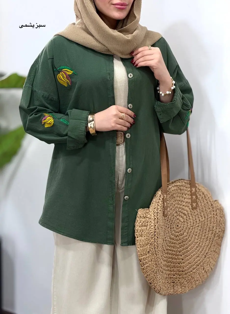 مانتو گلدوزی آیسو ارکیده